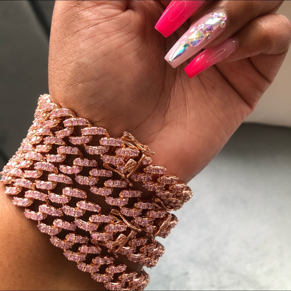 18K Rose Gold Plated Bracelet